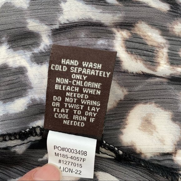 Fever button down shirt with attached camisole - Picture 12 of 14